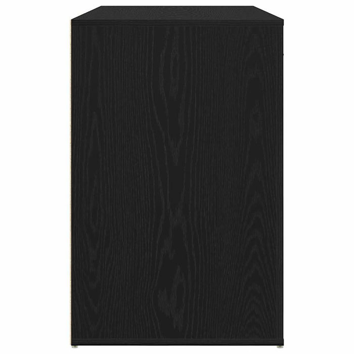 Birou cu sertar Stejar Negru 100 x 49 x 75 cm Lemn compozit - WALTI WALTI