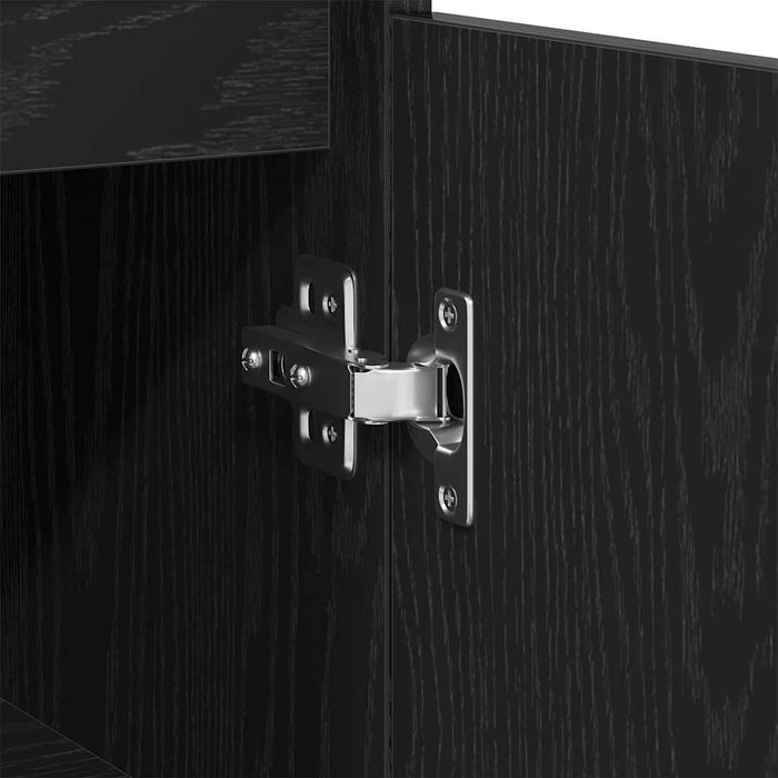 Dulap de Baie Stejar Negru 30 x 30 x 100 cm Lemn compozit - WALTI WALTI