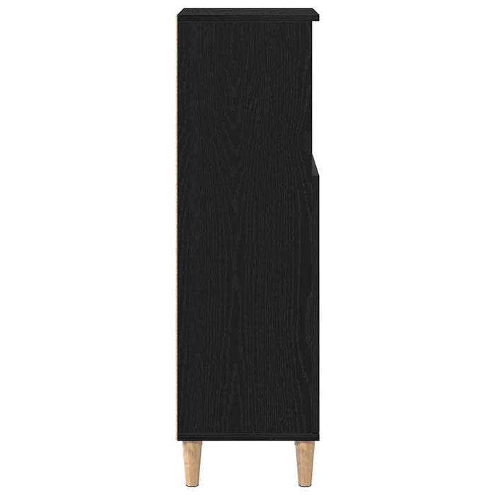 Dulap de Baie Stejar Negru 30 x 30 x 100 cm Lemn compozit - WALTI WALTI