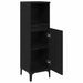 Dulap de Baie Stejar Negru 30 x 30 x 100 cm Lemn compozit - WALTI WALTI