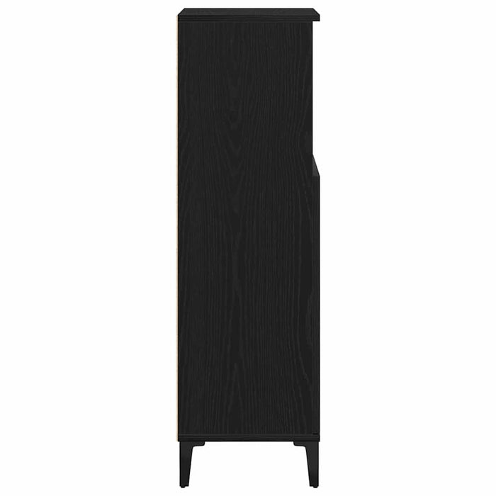 Dulap de Baie Stejar Negru 30 x 30 x 100 cm Lemn compozit - WALTI WALTI