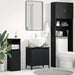 Dulap pentru Chiuveta de Baie Stejar Negru 58 x 33 x 60 cm - WALTI WALTI