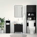 Dulap pentru Chiuveta de Baie Stejar Negru 58 x 33 x 60 cm - WALTI WALTI