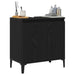 Dulap pentru Chiuveta de Baie Stejar Negru 58 x 33 x 60 cm - WALTI WALTI