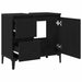 Dulap de Baie cu ușă Stejar Negru 65 x 33 x 60 cm Lemn compozit - WALTI WALTI