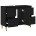Dulap pentru Chiuveta de Baie Stejar Negru 80 x 33 x 60 cm - WALTI WALTI