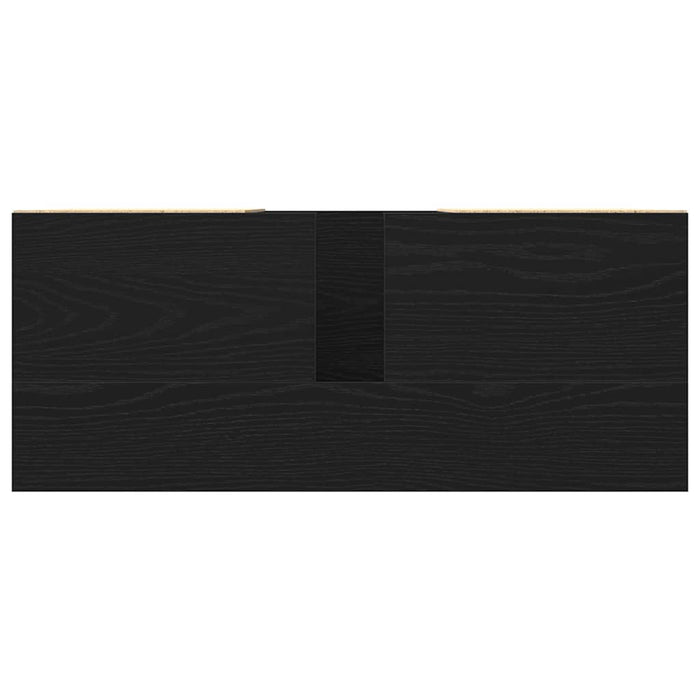 Dulap pentru Chiuveta de Baie Stejar Negru 80 x 33 x 60 cm - WALTI WALTI
