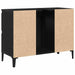 Dulap pentru Chiuveta de Baie Stejar Negru 80 x 33 x 60 cm - WALTI WALTI