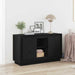 Bufet Stejar Negru 102 x 35 x 60 cm Lemn compozit - WALTI WALTI
