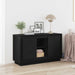 Bufet Stejar Negru 102 x 35 x 60 cm Lemn compozit - WALTI WALTI