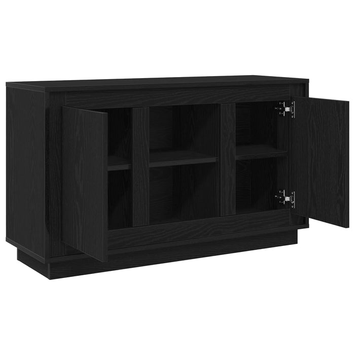 Bufet Stejar Negru 102 x 35 x 60 cm Lemn compozit - WALTI WALTI