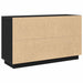 Bufet Stejar Negru 102 x 35 x 60 cm Lemn compozit - WALTI WALTI