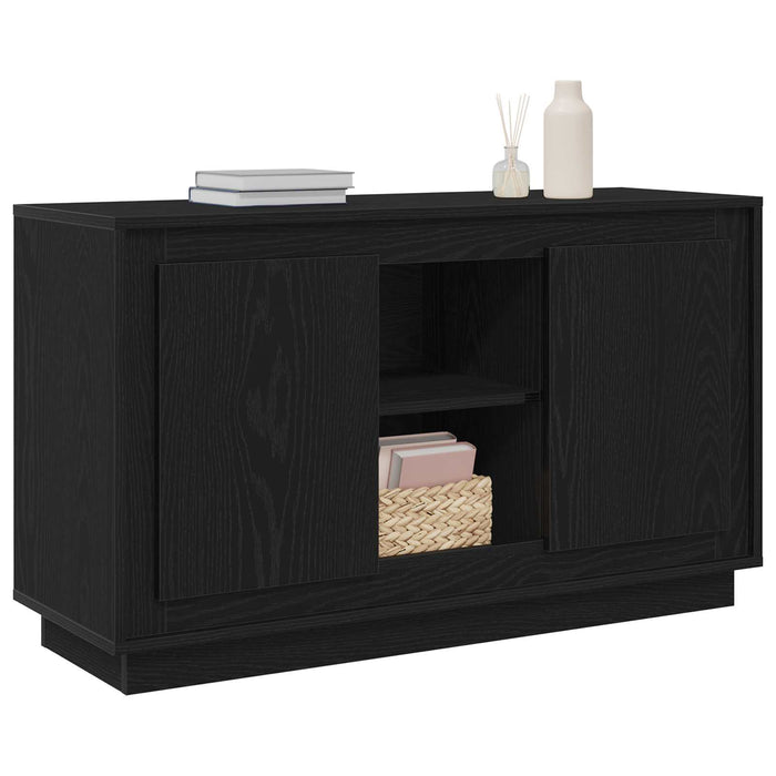 Bufet Stejar Negru 102 x 35 x 60 cm Lemn compozit - WALTI WALTI
