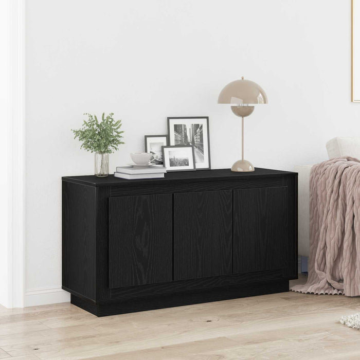 Bufet Stejar Negru 102 x 35 x 55 cm Lemn compozit - WALTI WALTI