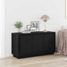 Bufet Stejar Negru 102 x 35 x 55 cm Lemn compozit - WALTI WALTI