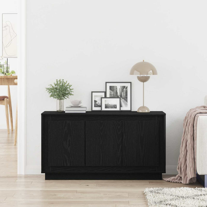 Bufet Stejar Negru 102 x 35 x 55 cm Lemn compozit - WALTI WALTI