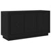 Bufet Stejar Negru 102 x 35 x 55 cm Lemn compozit - WALTI WALTI