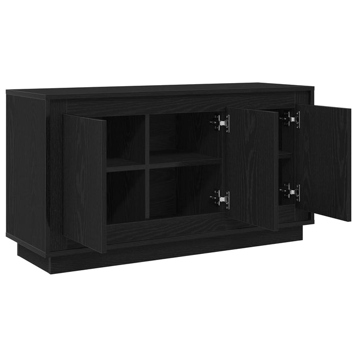 Bufet Stejar Negru 102 x 35 x 55 cm Lemn compozit - WALTI WALTI