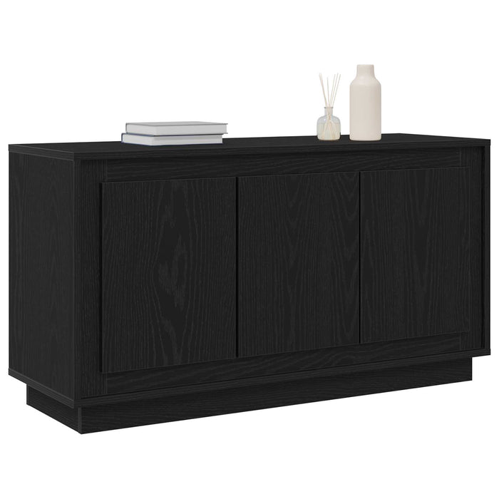 Bufet Stejar Negru 102 x 35 x 55 cm Lemn compozit - WALTI WALTI