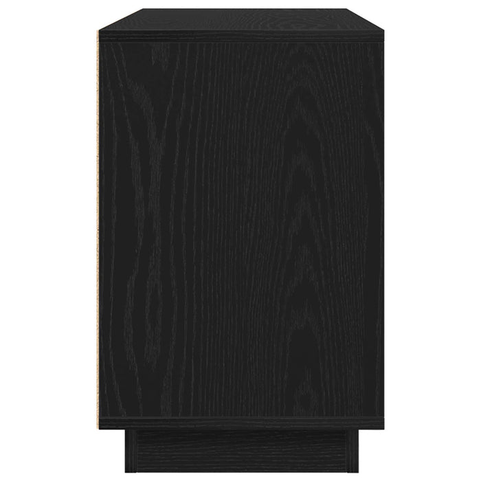 Bufet Stejar Negru 102 x 35 x 55 cm Lemn compozit - WALTI WALTI