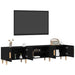 Cabinet TV Stejar Negru 180 x 31,5 x 40 cm Lemn compozit - WALTI WALTI