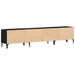 Cabinet TV Stejar Negru 180 x 31,5 x 40 cm Lemn compozit - WALTI WALTI