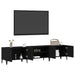 Cabinet TV Stejar Negru 180 x 31,5 x 40 cm Lemn compozit - WALTI WALTI
