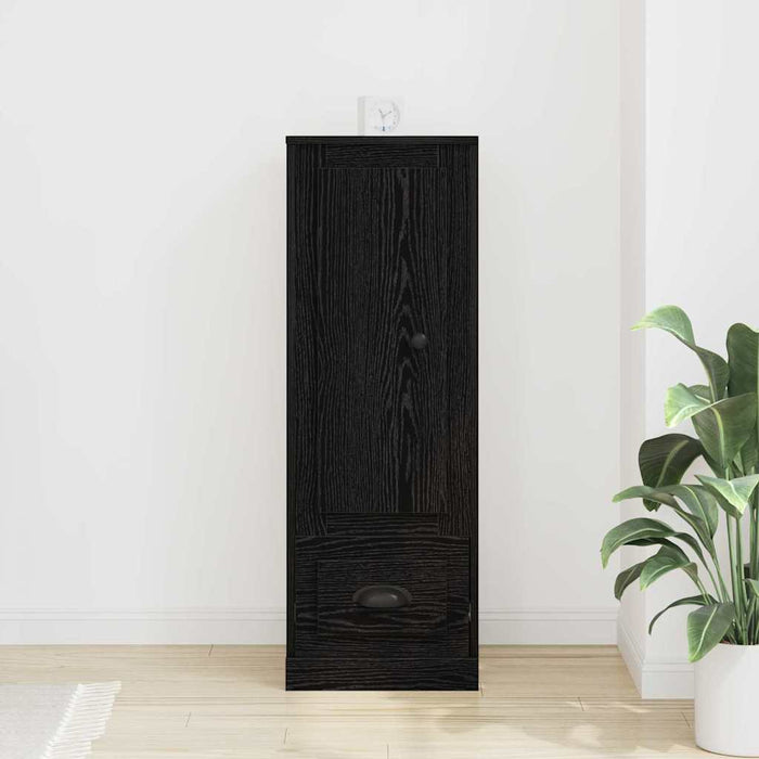 Bufet cu sertar Stejar Negru 36 x 35.5 x 103.5 cm Lemn compozit - WALTI WALTI