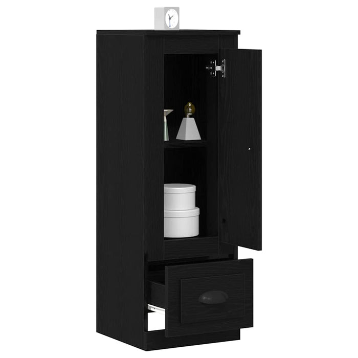 Bufet cu sertar Stejar Negru 36 x 35.5 x 103.5 cm Lemn compozit - WALTI WALTI