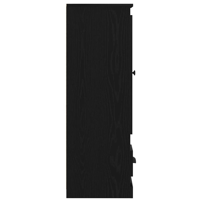 Bufet cu sertar Stejar Negru 36 x 35.5 x 103.5 cm Lemn compozit - WALTI WALTI