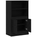 Highboard Stejar Negru 60 x 35.5 x 103.5 cm Lemn compozit - WALTI WALTI