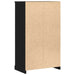 Highboard Stejar Negru 60 x 35.5 x 103.5 cm Lemn compozit - WALTI WALTI