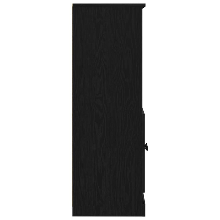 Highboard Stejar Negru 60 x 35.5 x 103.5 cm Lemn compozit - WALTI WALTI