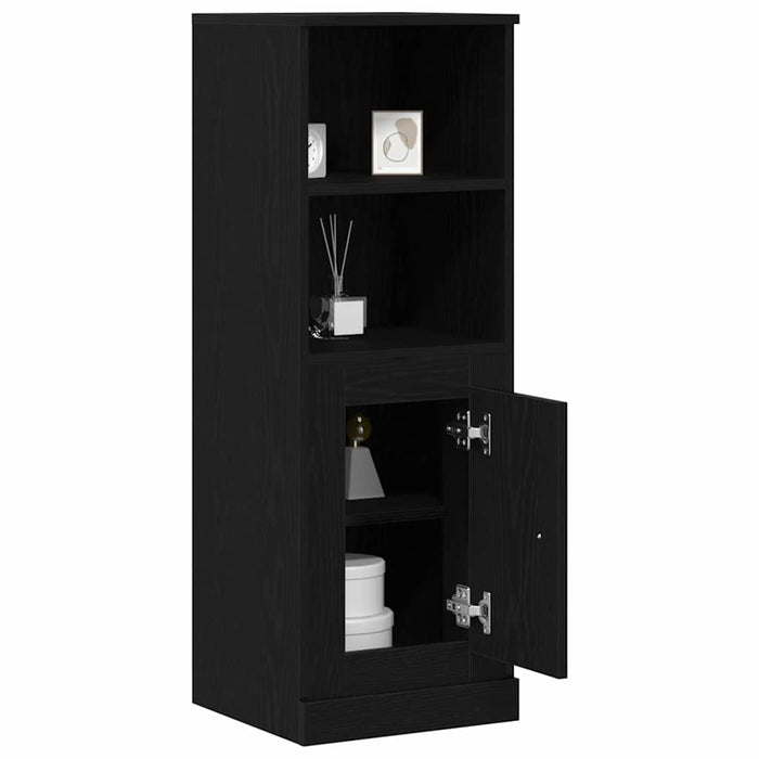 Bufet Stejar Negru 36 x 35.5 x 103.5 cm Lemn compozit - WALTI WALTI