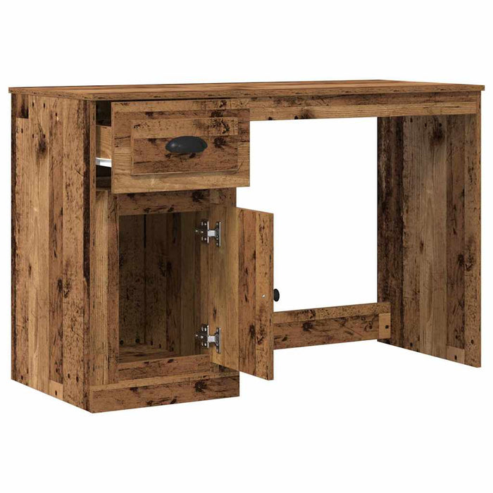 Birou cu sertar Lemn Vechi 50 x 115 x 75 cm Lemn compozit - WALTI WALTI