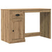 Birou cu sertar Stejar Artizanal 50 x 115 x 75 cm Lemn compozit - WALTI WALTI