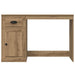 Birou cu sertar Stejar Artizanal 50 x 115 x 75 cm Lemn compozit - WALTI WALTI