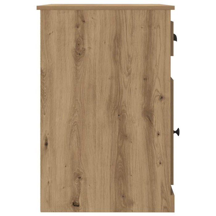 Birou cu sertar Stejar Artizanal 50 x 115 x 75 cm Lemn compozit - WALTI WALTI