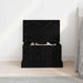 Cutie de depozitare Stejar negru 50 x 30 x 28 cm Lemn compozit - WALTI WALTI