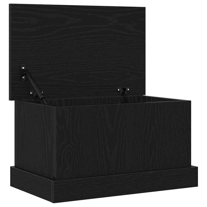 Cutie de depozitare Stejar negru 50 x 30 x 28 cm Lemn compozit - WALTI WALTI