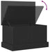 Cutie de depozitare Stejar negru 50 x 30 x 28 cm Lemn compozit - WALTI WALTI