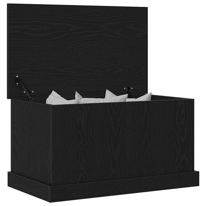 Cutie de depozitare Stejar negru 70 x 40 x 28 cm Lemn compozit - WALTI WALTI