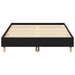 Cadru de pat Stejar negru 120 x 190 cm Lemn compozit - WALTI WALTI