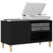 Dulap pentru discuri de vinil Stejar negru 84,5 x 38 x 48 cm - WALTI WALTI