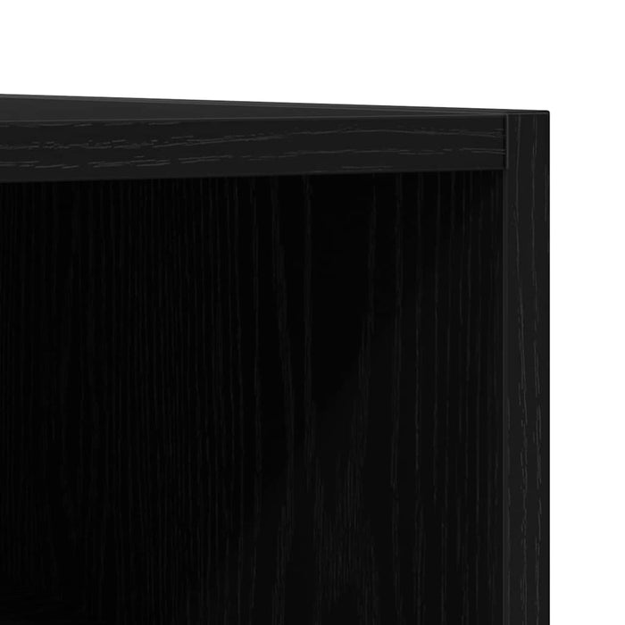 Dulap pentru discuri de vinil Stejar negru 84.5 x 38 x 48 cm - WALTI WALTI