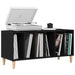 Dulap pentru discuri de vinil Stejar negru 100 x 38 x 48 cm - WALTI WALTI