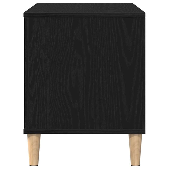 Dulap pentru discuri de vinil Stejar negru 100 x 38 x 48 cm - WALTI WALTI