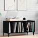 Dulap pentru discuri de vinil Stejar negru 100 x 38 x 48 cm - WALTI WALTI