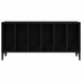 Dulap pentru discuri de vinil Stejar negru 100 x 38 x 48 cm - WALTI WALTI