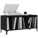Dulap pentru discuri de vinil Stejar negru 100 x 38 x 48 cm - WALTI WALTI
